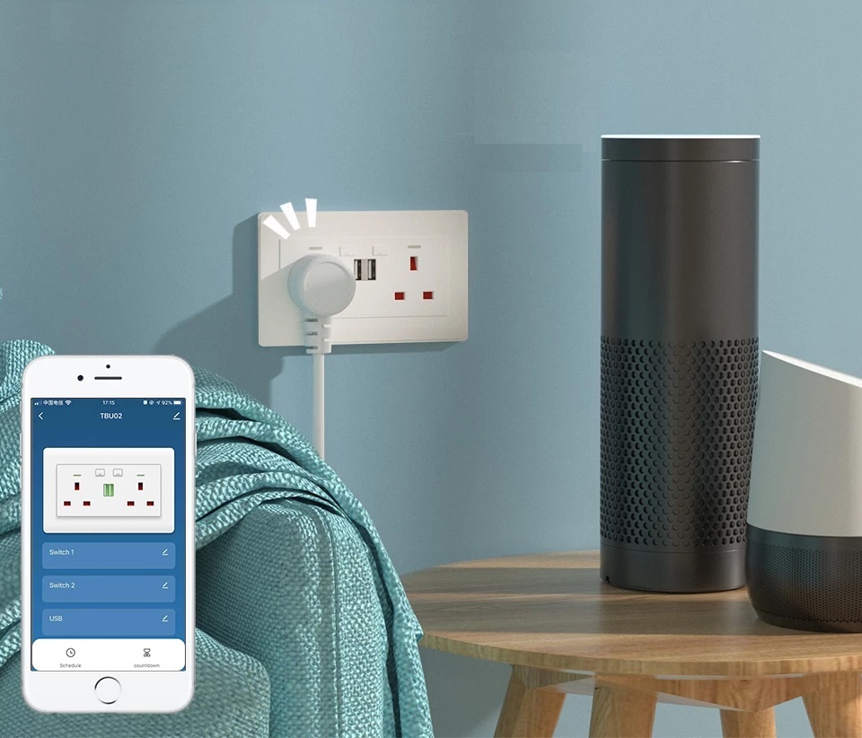  Smart Socket with USB Ports